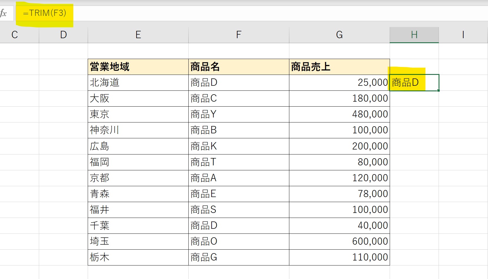 TRIM関数の説明画像3